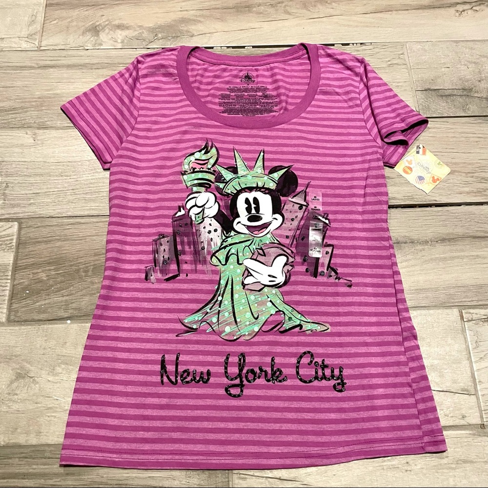 NWT Disney New York City Minnie Mouse Tshirt Size Junior M